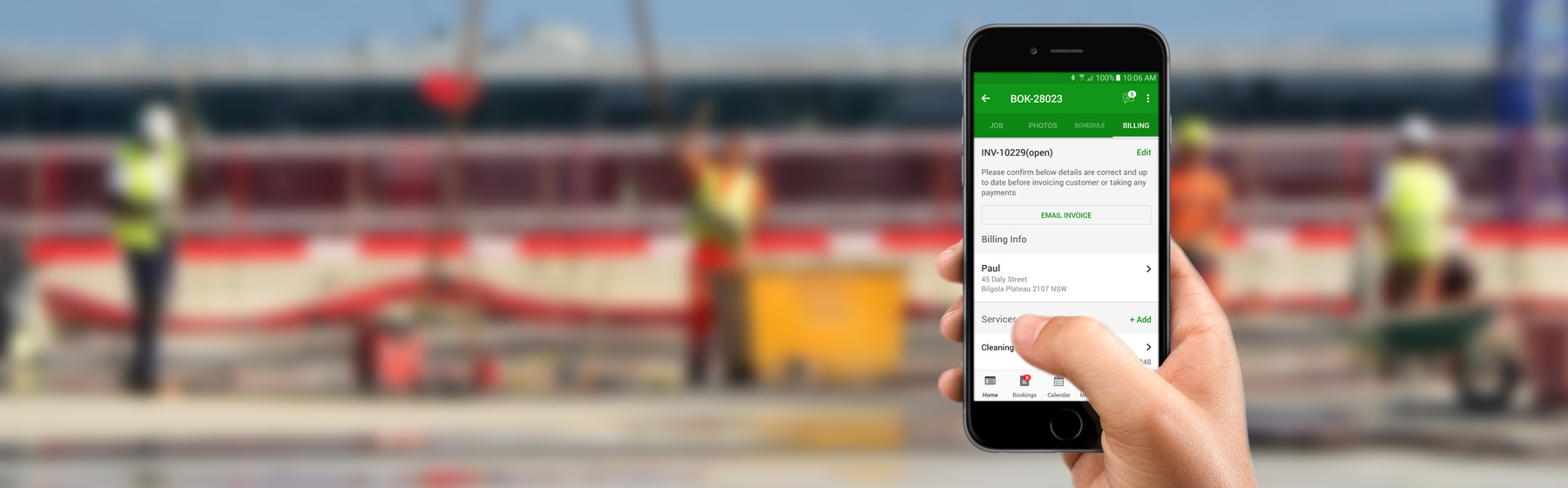 OctopusPro invoice and payment workflow visual