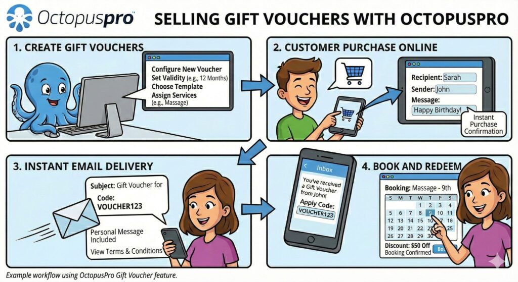 selling_gift_vouchers Selling gift vouchers with OctopusPro customer portal