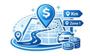 Distance-Based Travel Fees and Geo-Pricing Zones