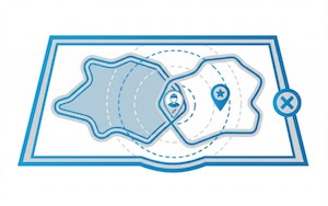Map-based fieldworker service areas