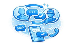 Two-way customer and fieldworker communication