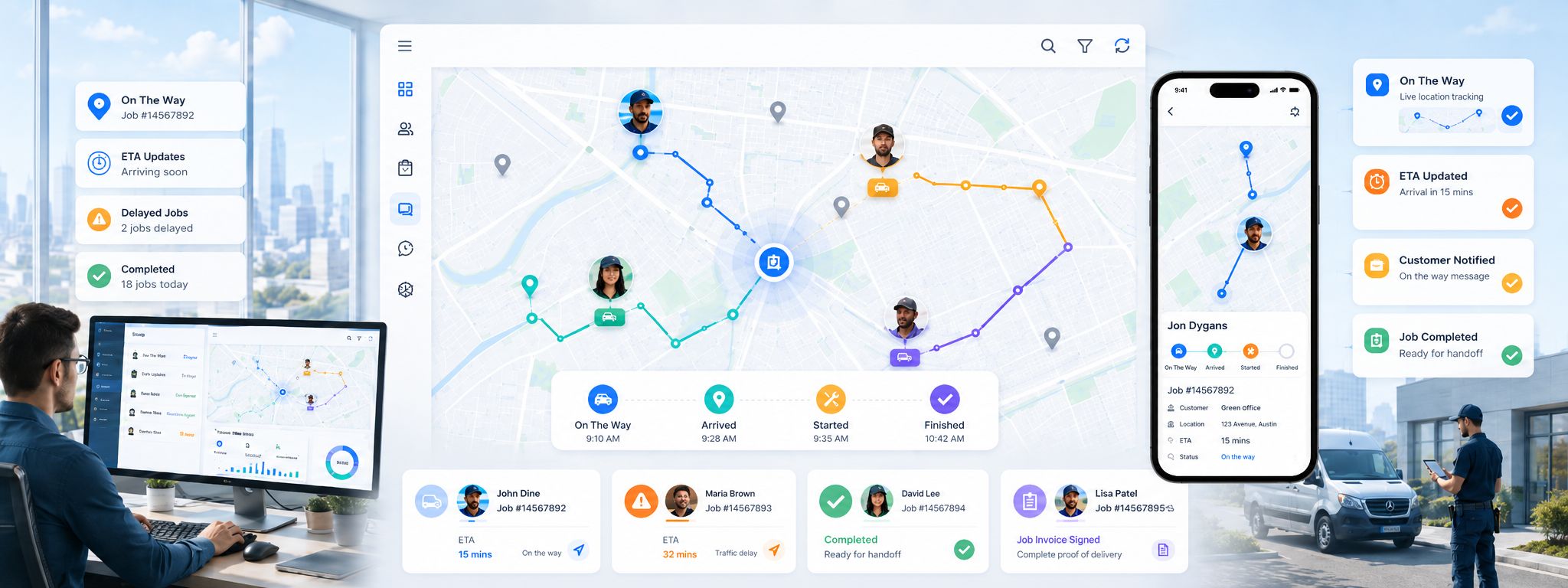 Fieldworker GPS tracking software header image