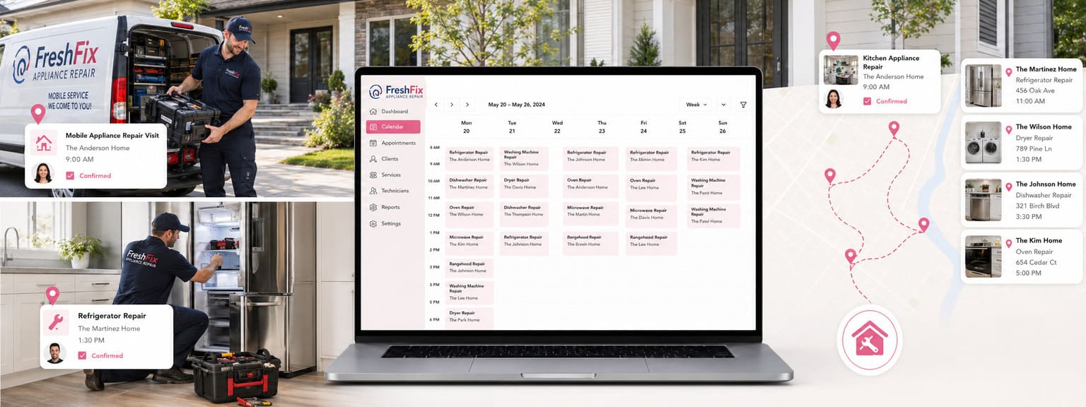 Carpet Cleaning Services Scheduling Software Locations