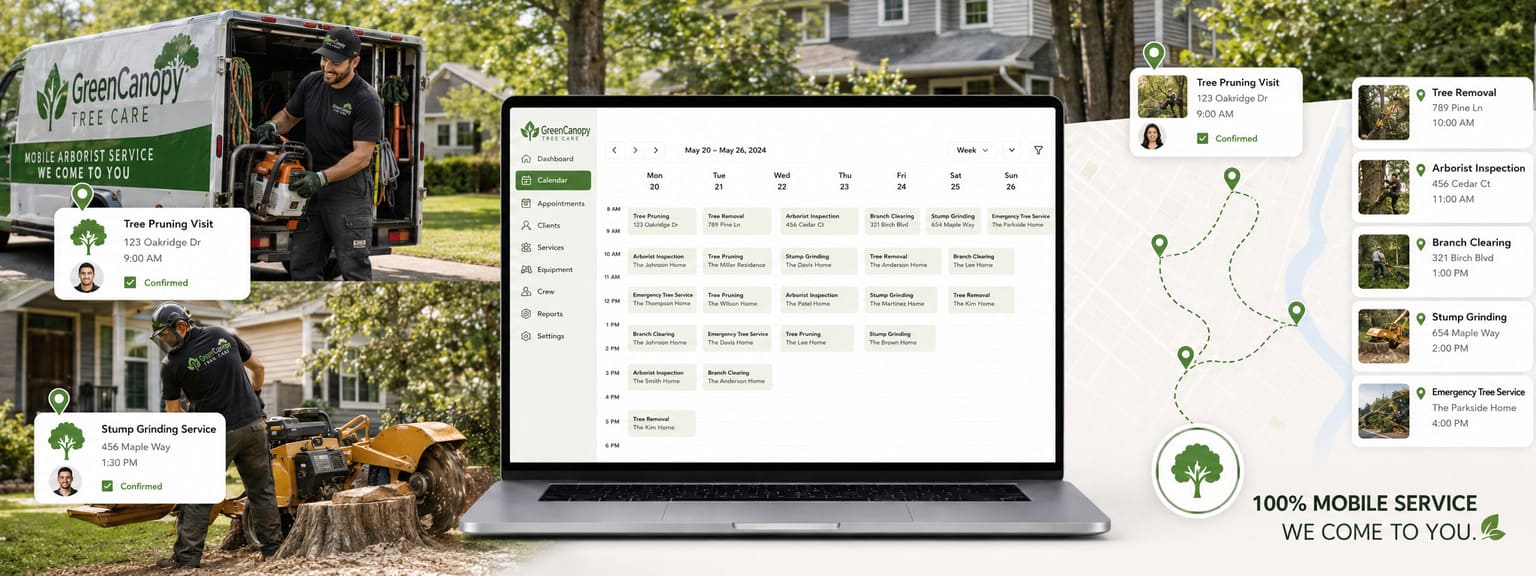 Tree Service Scheduling Software Locations