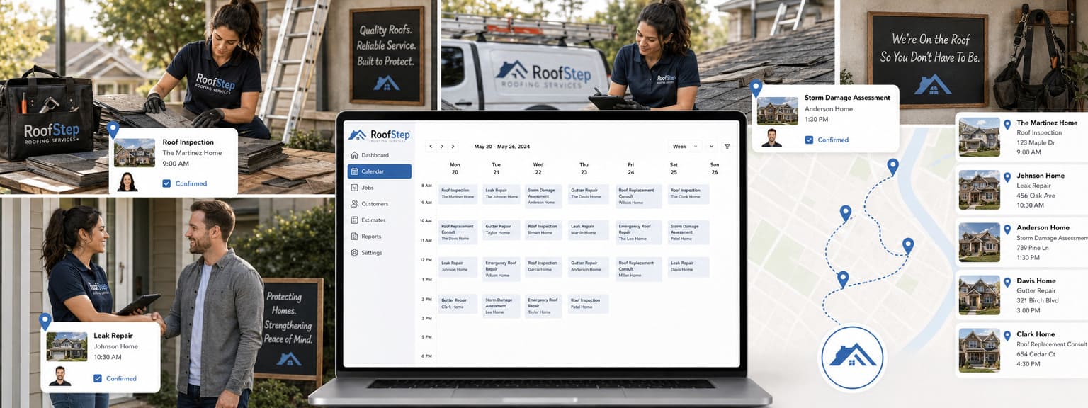 Roofing Services Scheduling Software Locations