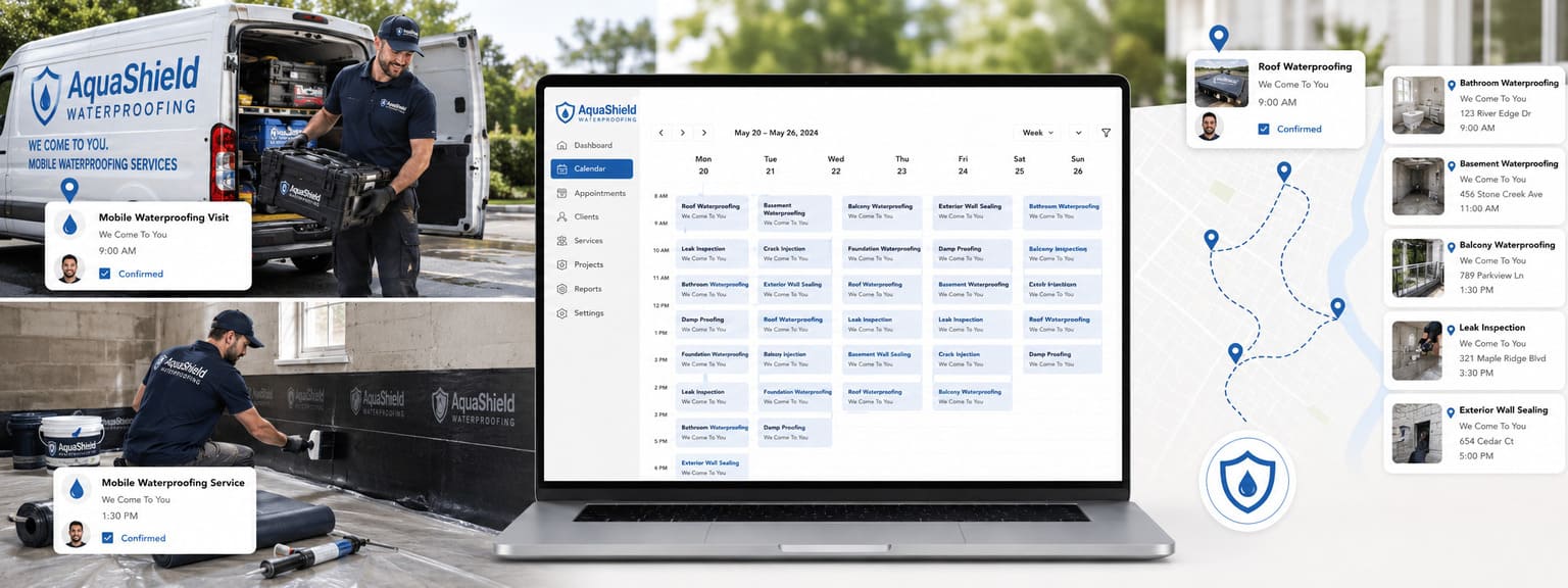 Carpet Cleaning Services Scheduling Software Locations