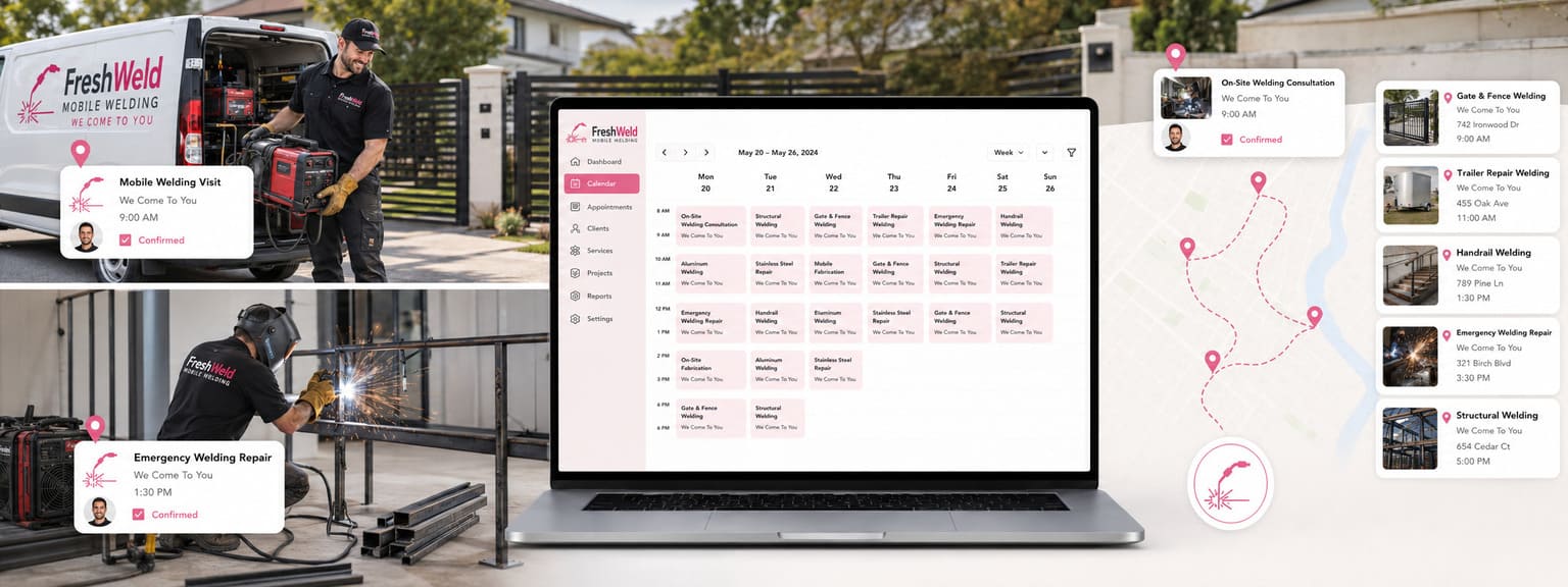 Welding Services Scheduling Software Locations