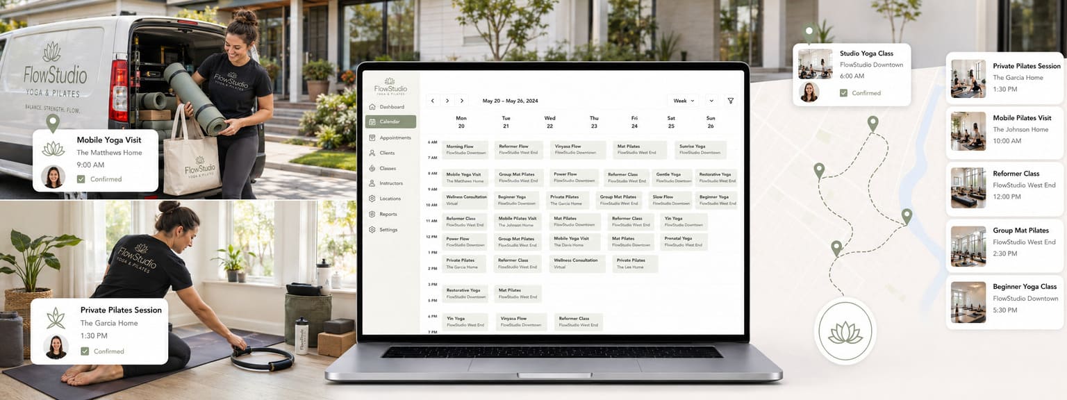 Veterinarian Services Scheduling Software Locations